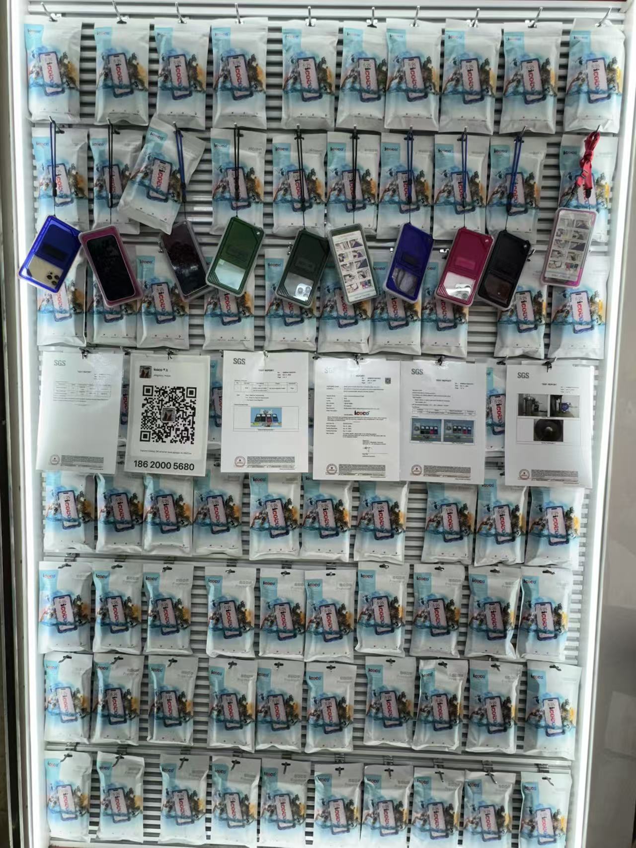 10-PACK 24 Hours 30M 98FT SGS Deep Waterproof Universal Case for swimming diving surfing snorkeling sand waterpark (Pink) - Image 23