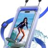SGS 98 Feet 24  Hours Deep Waterproof Universal Case for swimming diving  surfing snorkeling sand waterpark (Blue) - Image 2