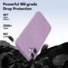 2024 New Ripple +Magnetic Liquid Silicone Cover  MagSafe Case for Apple iPhone 16Pro max 16Pro 16Plus 16 - Image 3