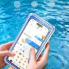 SGS 98 Feet 24  Hours Deep Waterproof Universal Case for swimming diving  surfing snorkeling sand waterpark (Blue) - Image 5
