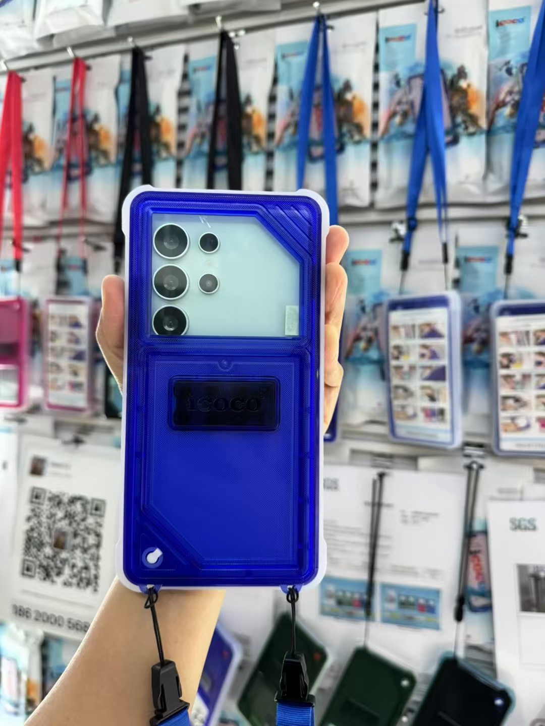 10-PACK 24 Hours 30M 98FT SGS Deep Waterproof Universal Case for swimming diving surfing snorkeling sand waterpark (Pink) - Image 27