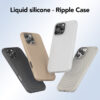 2024 New Ripple +Magnetic Liquid Silicone Cover  MagSafe Case for Apple iPhone 16Pro max 16Pro 16Plus 16 - Image 8