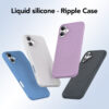 2024 New Ripple +Magnetic Liquid Silicone Cover  MagSafe Case for Apple iPhone 16Pro max 16Pro 16Plus 16 - Image 9