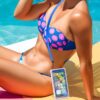 SGS 98 Feet 24  Hours Deep Waterproof Universal Case for swimming diving  surfing snorkeling sand waterpark (Blue) - Image 8