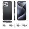2024 New PU Leather Magnetic Magsafe Cover for Apple iPhone 16Pro max 16Pro 16Plus 16 - Image 3