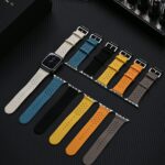 10-PACK Canvas Smart Watch Strap Band Bracelet Compatiable for Apple iWatch Ultra 49mm 45mm 42mm 44mm 46mm 38mm 40mm 41mm 42mm - Image 14