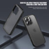 2024 New Stronger Hard Backplane Soft TPU Frame Skin Feel Oil Spray Process Treatment  Case for iPhone 16Pro max 16Pro 16Plus 16 - Image 3