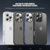 2024 New Stronger Hard Backplane Soft TPU Frame Skin Feel Oil Spray Process Treatment  Case for iPhone 16Pro max 16Pro 16Plus 16