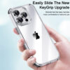 2024 New Military Anti-drop  Transparent Clear Protect Case Cover for Apple iPhone 16Pro max 16Pro 16Plus 16 - Image 7