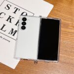 Stronger Hard Backplane Soft TPU Frame Transparent Clear  Protect Case Cover for Samsung Galaxy Z Flip 6/5/4/3 y Z Fold 6/5/4/3 - Image 3
