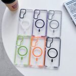 Magnetic +Hard PC +Soft TPU/TPE Frame Clear Protect Case Cover for Samsung Galaxy S25Ultra  S25Plus S25 S24Ultra S24Plus S24 y Z Flip 6/5/4/3 - Image 2