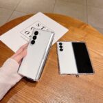 Stronger Hard Backplane Soft TPU Frame Transparent Clear  Protect Case Cover for Samsung Galaxy Z Flip 6/5/4/3 y Z Fold 6/5/4/3 - Image 5