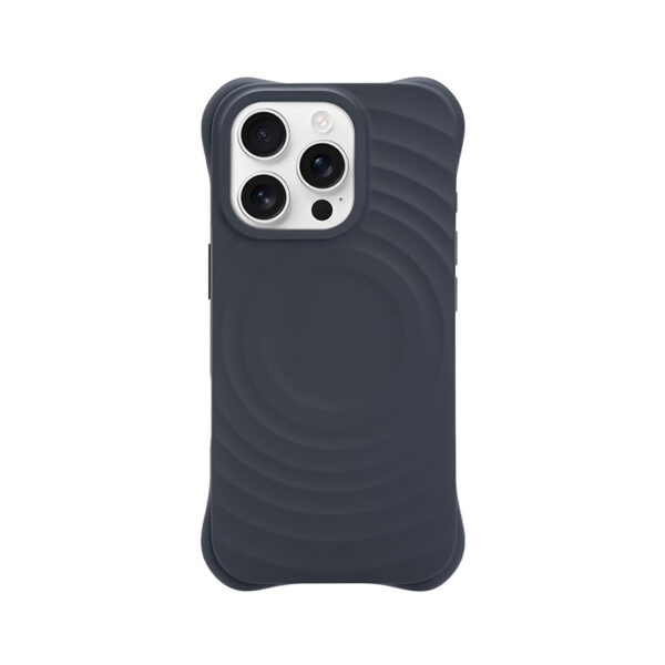 Popular Ripple +Magnetic Liquid Silicone Cover  MagSafe Case for Apple iPhone 16Pro max 16Pro 16 with AI Touch Buttons - Image 3