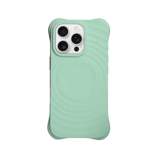Popular Ripple +Magnetic Liquid Silicone Cover  MagSafe Case for Apple iPhone 16Pro max 16Pro 16 with AI Touch Buttons - Image 5
