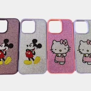 2025 Premium Diamonds Mobile Phone Cover Case for iPhone 17Pro max 17Air 17Pro 17 iPhone 16Pro max 16Pro 16 iPhone 15Pro max 15Pro 15