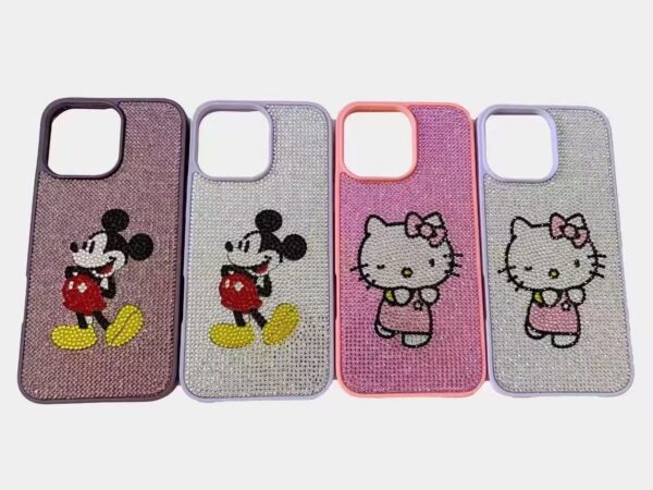 2025 Premium Diamonds Mobile Phone Cover Case for iPhone 17Pro max 17Air 17Pro 17 iPhone 16Pro max 16Pro 16 iPhone 15Pro max 15Pro 15