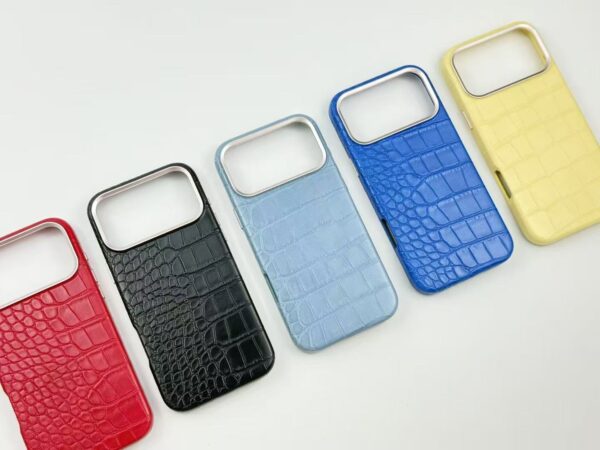2025 Premium Magnetic Leather Case for iPhone 17Pro max 17Air 17Pro 17 mobile phone support all wireless magsafe devices - Image 2