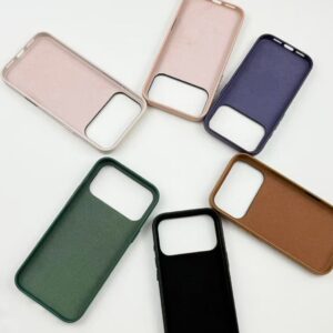 2025 Premium Magnetic Leather Case for iPhone 17Pro max 17Air 17Pro 17 mobile phone support all wireless magsafe devices (AI TOUCH BUTTONS)