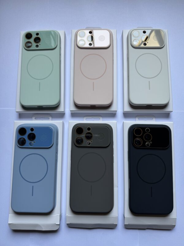 2025 Liquid Silicone MagSafe  Case for  iPhone 16Pro max Changed to 17Pro max  16Pro Changed to 17Pro with Touch Camera Control Button - Image 3