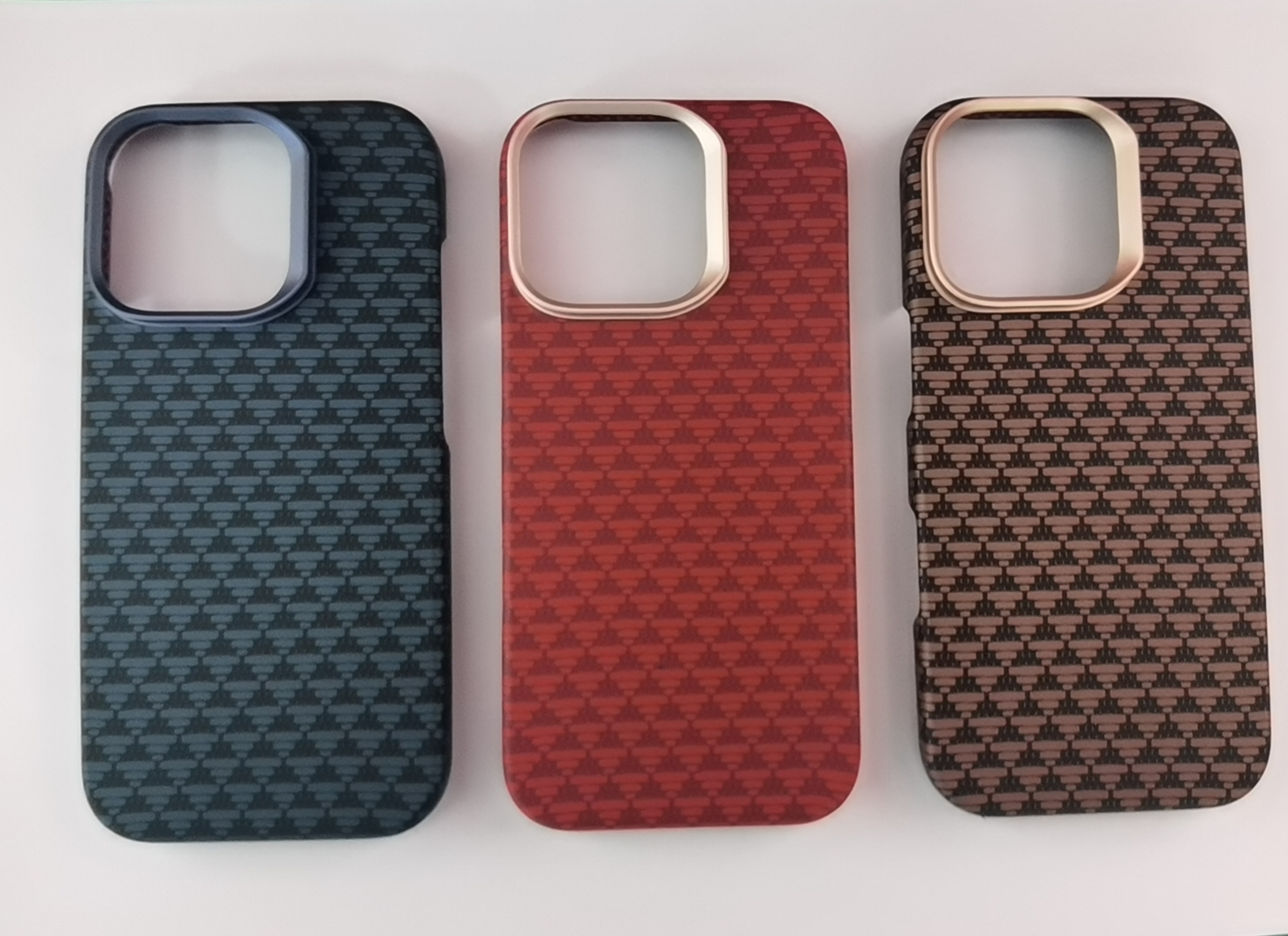 2025 Kevlar Fiber Patterns MagSafe Phone Case Cover for Apple iPhone 17Pro max 17Pro 17Air 17 iPhone 16Pro max 16Pro 16 to iPhone 11 - Image 2