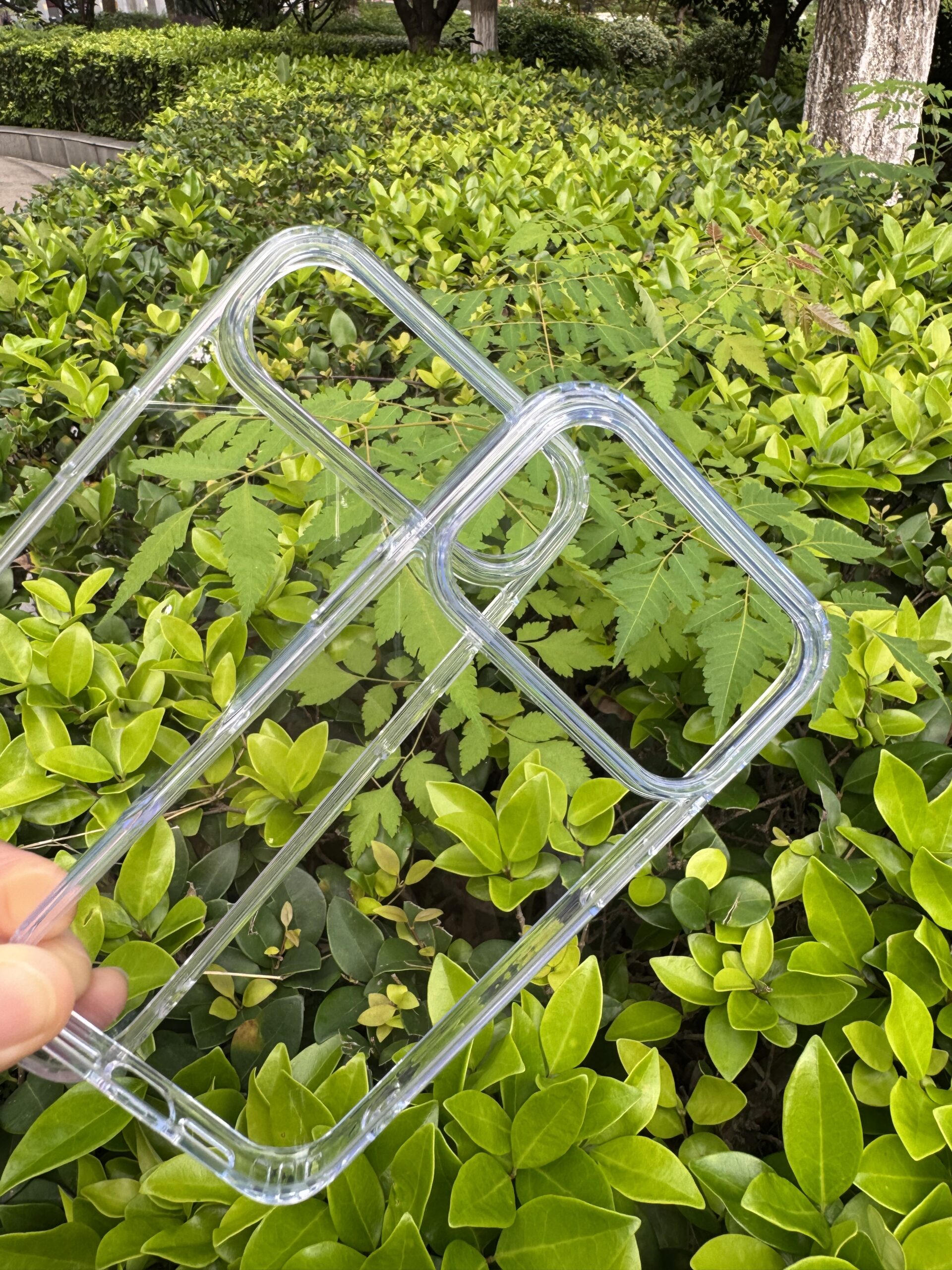 2025 New iPhone Model 17Pro max 17Pro 17Air 17 Clear Case with Hard PC Backplane TPU Frame