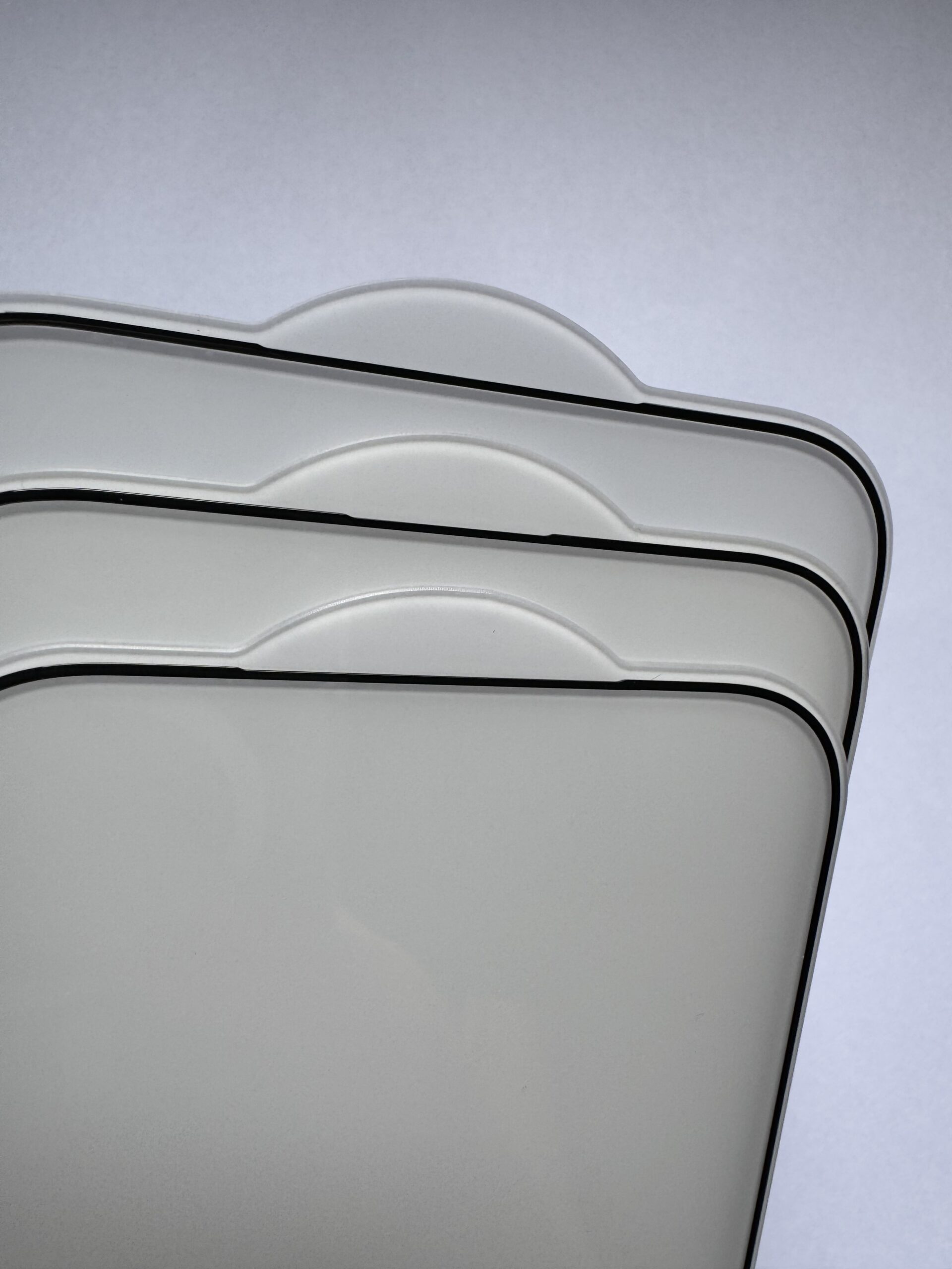 Slim Frame Big Screen View Window High Transparent 9H Tempered Glass Screen for iPhone 17Pro max 17Air 17Pro 17 iPhone 16Pro max 16Pro 16Plus 16 y 15Pro max to iPhone 11 - Image 4