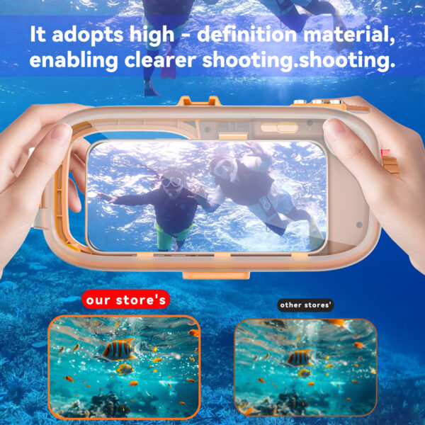 15M Diving Waterproof Protect Case for Apple iPhone Samsung Huawei Xiaomi Honor Google OPPO VIVO Smart Phone - Image 3