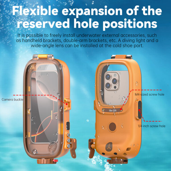 15M Diving Waterproof Protect Case for Apple iPhone Samsung Huawei Xiaomi Honor Google OPPO VIVO Smart Phone - Image 6