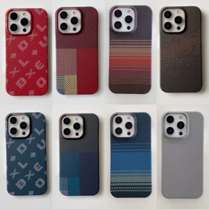 2025 Kevlar Fiber Patterns MagSafe Phone Case Cover for Apple iPhone 17Pro max 17Pro  17Air 17  iPhone 16Pro max 16Pro 16 to iPhone 11