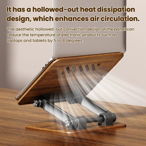 2025 Aluminum Alloy Materials New Adjustment Laptop Reading Holder  Stander (fit for Students too) - Image 3