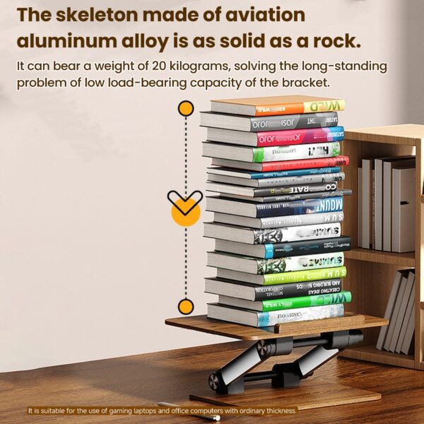 2025 Aluminum Alloy Materials New Adjustment Laptop Reading Holder  Stander (fit for Students too) - Image 4