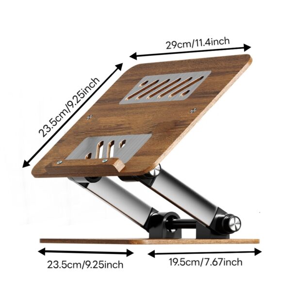 2025 Aluminum Alloy Materials New Adjustment Laptop Reading Holder  Stander (fit for Students too) - Image 8