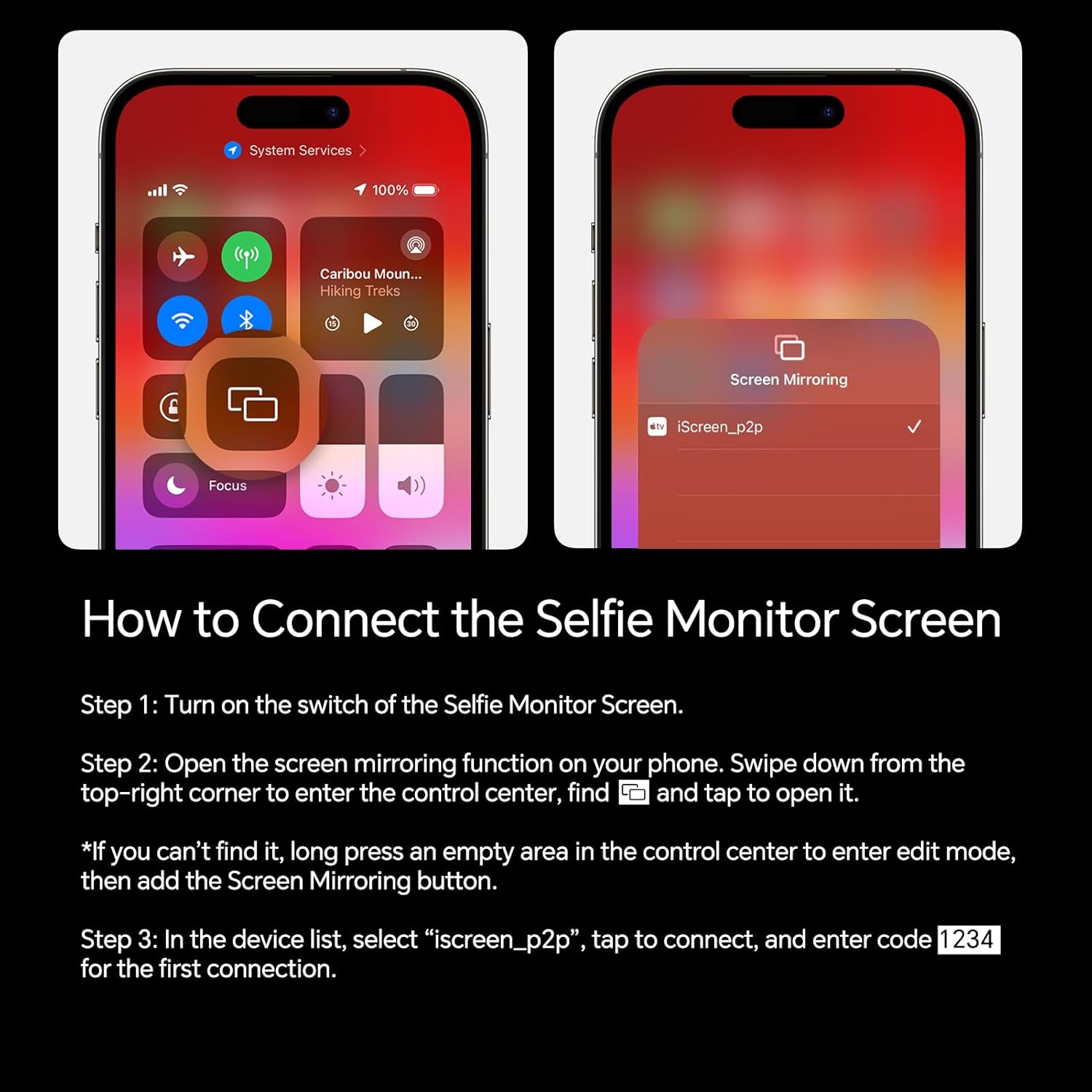 2025 Popular Selfie Monitor Screen for Mobile Phone - Image 7