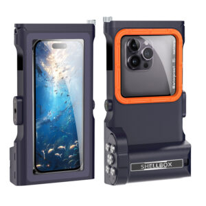15M 3rd PRO Generation  Diving Waterproof Case with Bluetooth Camera Module HD Camera Lens HD Screen Protector