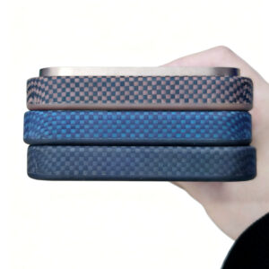 Military-grade Protection Kevlar Carbon Fiber MagSafe Phone Case Cover for Apple iPhone 17Pro max 17Pro with AI Control Buttons