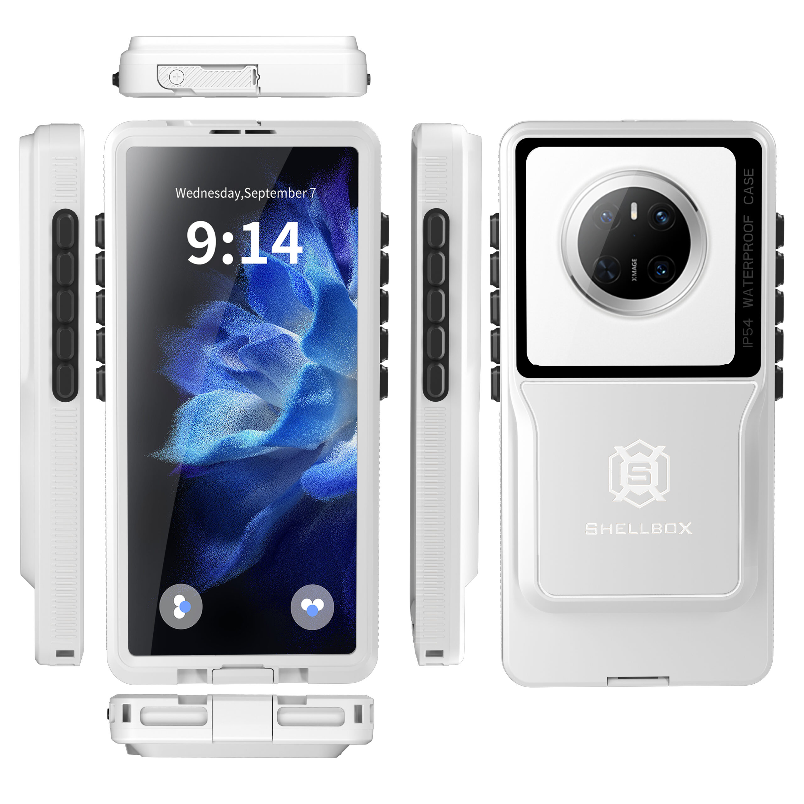 2025 New 6.9" waterproof case full body against drops and impacts dustproof suitable for cycling running skiing office dining swimming and more outdoor work - Image 10